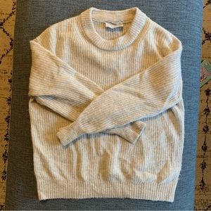 Like New Everlane Alpaca Crew Sweater Almond
